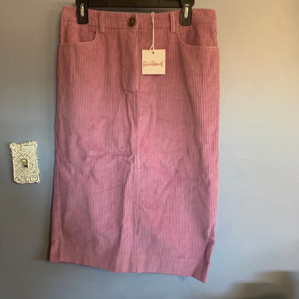 Rachel Antonoff // Lavender Corduroy Hilary Skirt